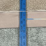 Varley  Daphne Cropped Sherpa Fleece Womens Small 1/4 Zip Pullover Peach Brown Photo 8