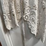 Cato  Womens XS Ivory Beige Knee-Length Crochet ASYMMETRICAL Dress Boho Photo 10