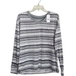 Nautica Womens 2 Piece Fleece Pajama Set V Neck Long Sleeve Pants With P… Photo 3