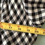 Vintage Plaza South Black & White Gingham Check Dress Size 16 Cottagecore Modest Photo 6