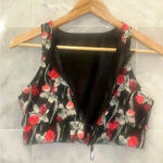 MINKPINK  Zip Front Crop Top Sports Bra size small Photo 0