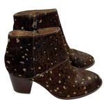Madewell Leopard Print Calf Hair Leather Rosie Ankle Boot Sz 6 Style MA433 Shoes Photo 9