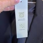 Banana Republic Classic fit Italian Wool Blend Blazer Black Womens size 2 NWT Photo 4