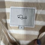 Rails  Tan White Natural Stripe Elle Pullover‎ Top Photo 2