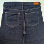 Ralph Lauren Polo Dark Wash Blue Denim Jeans Embroidered Rainbow Wide Pants Photo 4