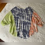Free People We the Free Chasing the Sun Tie Dye Oversized Slouchy Tee Size XS Photo 6