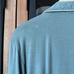 Eberjay Eberjey giselle pajamas shirt top long sleeve sage piping modal tencel Photo 6