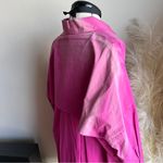 Secular Pink Cotton Oversized Shirt Dress Size M Photo 5