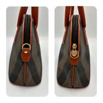 Fendi  Vintage Dome Satchel Pequin
Coated Canvas Medium Photo 6