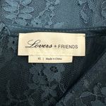 Lovers + Friends Shimmer Cutout Lace Mini Dress Holiday New Years XS Photo 10