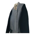 Tibi  leather trimmed asymmetric color block coat size 6‎ Photo 9
