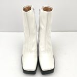 Jeffrey Campbell Kalopsia White Patent Leather Platform Gogo Boot Women's 7.5 Photo 3