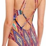 La Blanca  Color Me Happy Plunging One-Piece Swimsuit 30 Photo 1