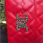 Juicy Couture Straight From The Heart Red Satchel NWT Photo 2