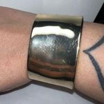 Vintage Large Hinged Gold Photo 0