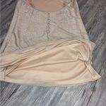 Princess Polly  Womens Kailey Mini Dress Champagne Sparkly Spaghetti Size 6 Small Photo 6