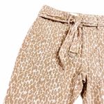 Anthropologie  The Wanderer Boyfriend Trendy Casual Pants Leopard Utility Trouser Photo 5