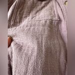 Madewell 100% Cotton Oversized Button Up Shirt Jacket Shacket Medium Mauve Pink Purple Photo 6