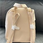 Primark  Blush Cream double zipper mini backpack bag purse Photo 3