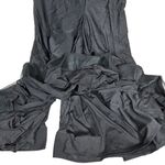 Cynthia & Sahar Long Sleeve Draped Stretch Satin Mermaid Dress Black M CS102 NWT Size M Photo 4