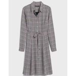 Banana Republic Plaid Shirt Dress Career Casual Workwear Petite 10 Photo 1