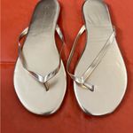 LC Lauren Conrad  Metallic Gold Sandals Photo 1