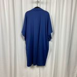 Natori  Blue Longline Robe Topper Kimono Cardigan Sz.1X NWT Photo 8