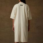 Fear of god Essentials Women's Egg Shell T-Shirt Dress Photo 1
