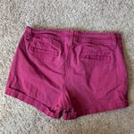 Market & Spruce  Burgundy Jean Shorts / J35 Photo 5