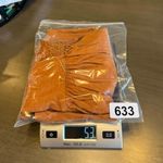 Derek‎ Heart Small Orange Lace Trim Babydoll Blouse Top Long Sleeve Photo 8