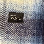 Rails Tripp Shirt Jacket Flannel Plaid Azure Sapphire Blue XL Western Shacket Photo 12