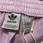 Adidas  Women's Light Purple Athletic Shorts Sprinter 3 Striped Size XL Photo 4