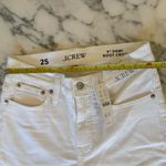 J.Crew NWT  9" Demi-boot Crop Jean in White Wash Size 25 Photo 5