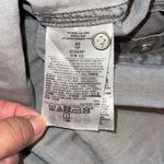 Gap gray lightweight shirt XS button down collared neck cuffs hi low hem loose Photo 8