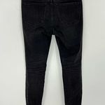Madewell  9" High Rise Skinny Jeans in Black Sea Size 28 Tall Photo 6