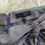 Rag and Bone  Grey Plaid Quiet Luxury Midi Skirt Photo 8