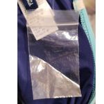 Splendid In the Groove Bandeau Bikini Bra Top Groove Navy Medium NEW Photo 6