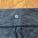 Lululemon Wunder Under Crop II Diamond Jacquard Space Dye Black Slate size 2 Photo 5