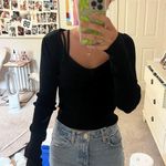 Love Tree Long Sleeve Fitted Top Photo 0