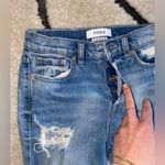 Pistola Presley Destroyed High Waist Relaxed Jeans Photo 10