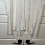 Aerie  White Pocket T-Shirt Relaxed Fit Short Sleeve Casual Womens Top‎ Photo 4