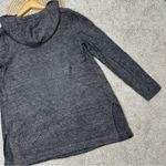 Barefoot Dreams  CozyChic Lite Resort Knit Longsleeve Cardigan Hooded Gray Size L Photo 10