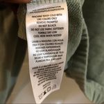 Calvin Klein CK Green Cropped long sleeve sweater sweatshirt mock turtle neck-Size XL Excellent condition, measurement in pics Photo 3