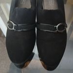 Laura Scott slip on Stephanie cloth wedge heels size 10m Photo 2