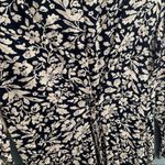 Urban Outfitters UO Lucca black floral zip up lace up romper Photo 4