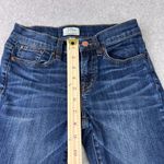 J.Crew Curvy Toothpick Jeans, Size 24, Dark Blue Wash, High-Rise Skinny Fit Photo 6