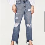 ZARA  mid-rise straight fit jeans Size 2 Photo 8