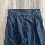 COS  Navy High Waisted Cropped Pants 14 Photo 2
