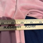 Juicy Couture  women's L pink rhinestone velvet fleece long sleeve pullover top Photo 4