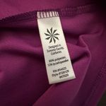 Athleta purple short sleeve wrap midi dress size S Photo 7